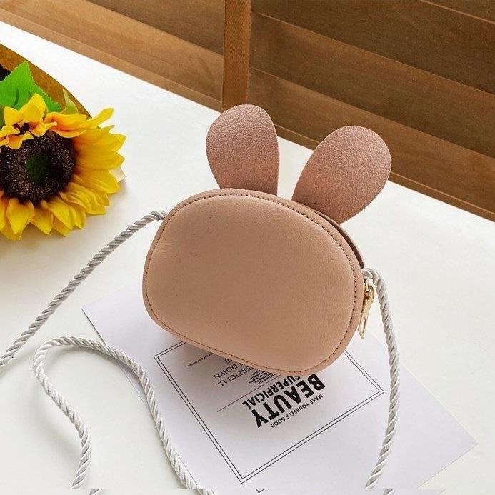 Túi Đeo Chéo Cho Bé Đi Chơi Kích Thước 10*13*4cm Hình Thú 5 Mẫu