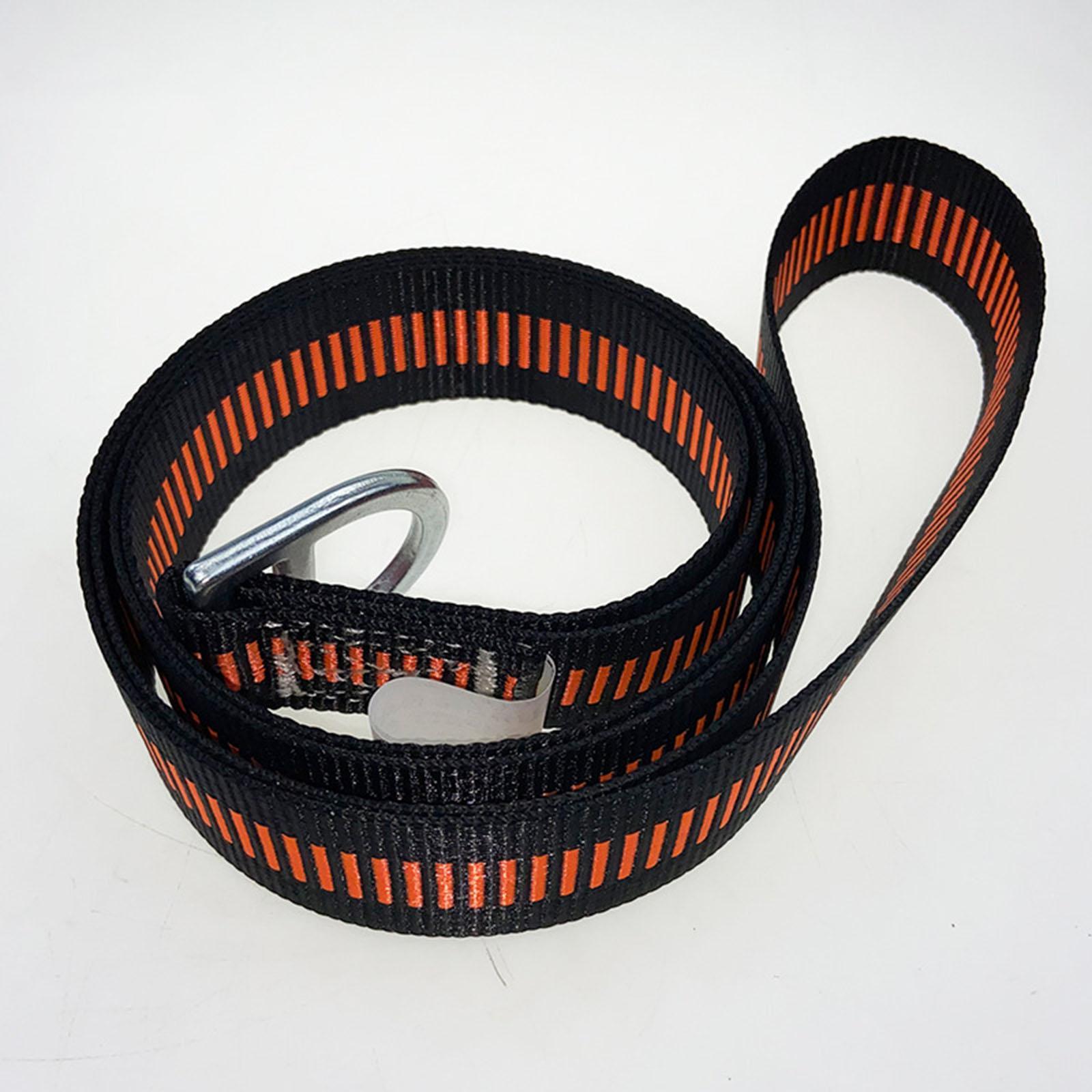 23kN Climbing Harness Belt Belt Sling Protective Safety Lanyard for Caving