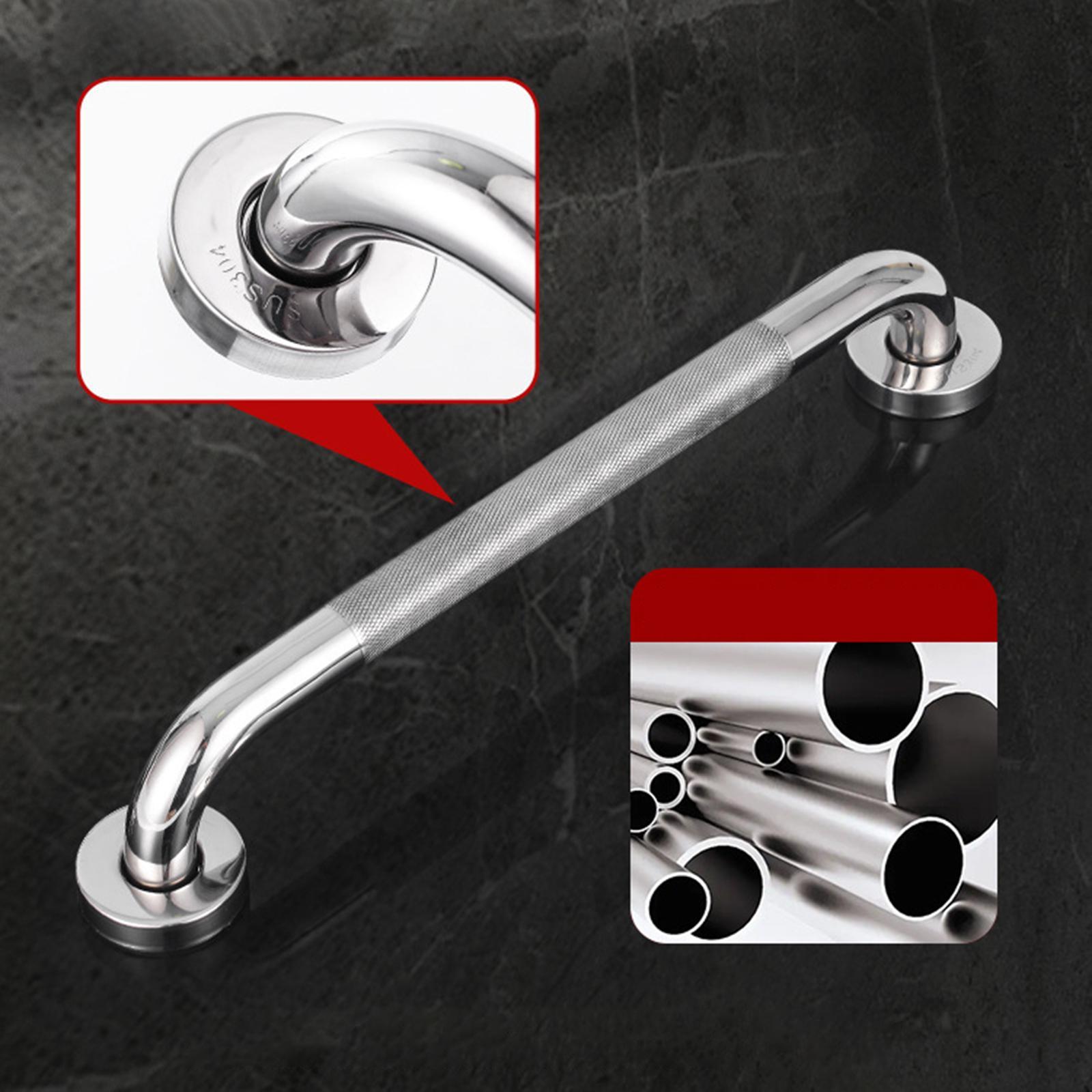 Grab Bars Handrail Easy to Install Anti Slip Wear Resistance Balance Bar Assist Handle for Tub Bathtubs Shower Toilet Seniors