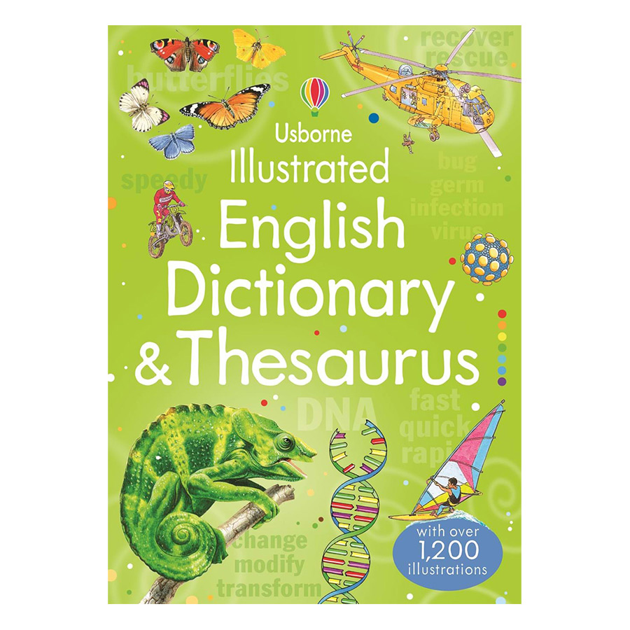 Sách tiếng Anh - Usborne Illustrated English Dictionary &amp; Thesaurus