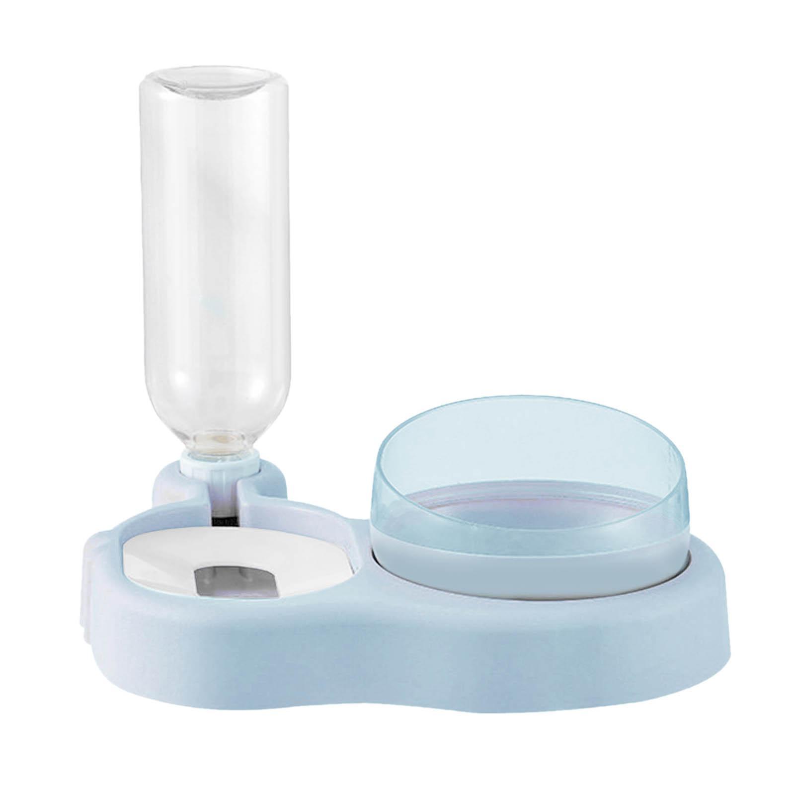 Automatic Auto Feeder Pet Self Dispenser Water Feeding Dish