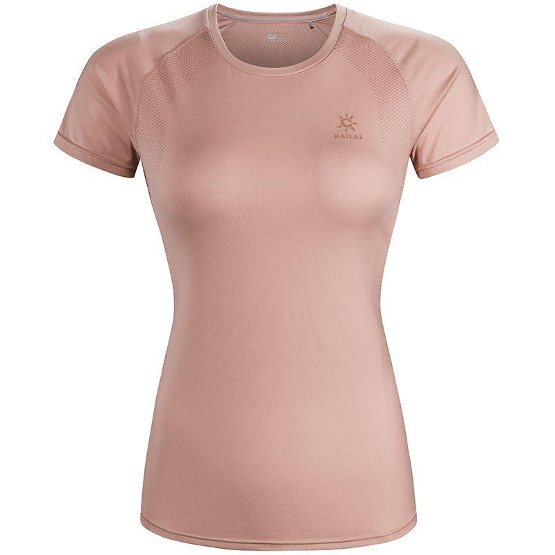 Áo Chạy Bộ Kailas Women's T-Shirt Wind-Wing Running Moutain Function - Hồng Nhạt