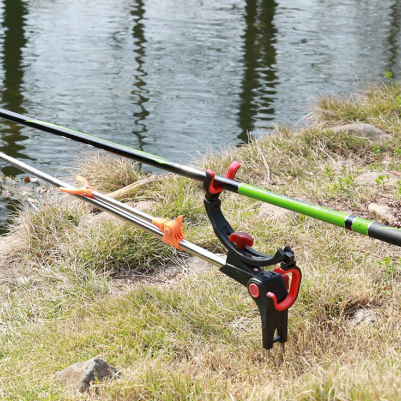 Fishing Rod Holders Ground Support Stand Fishing Pole Support Holder Single