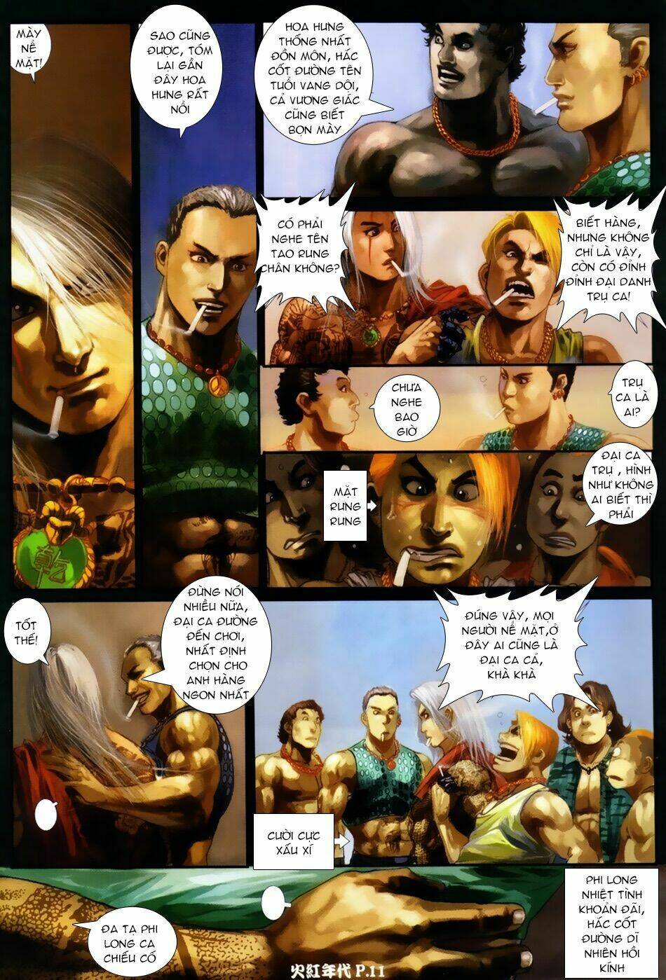 hỏa hồng niên đại hắc cốt đường chapter 54 8