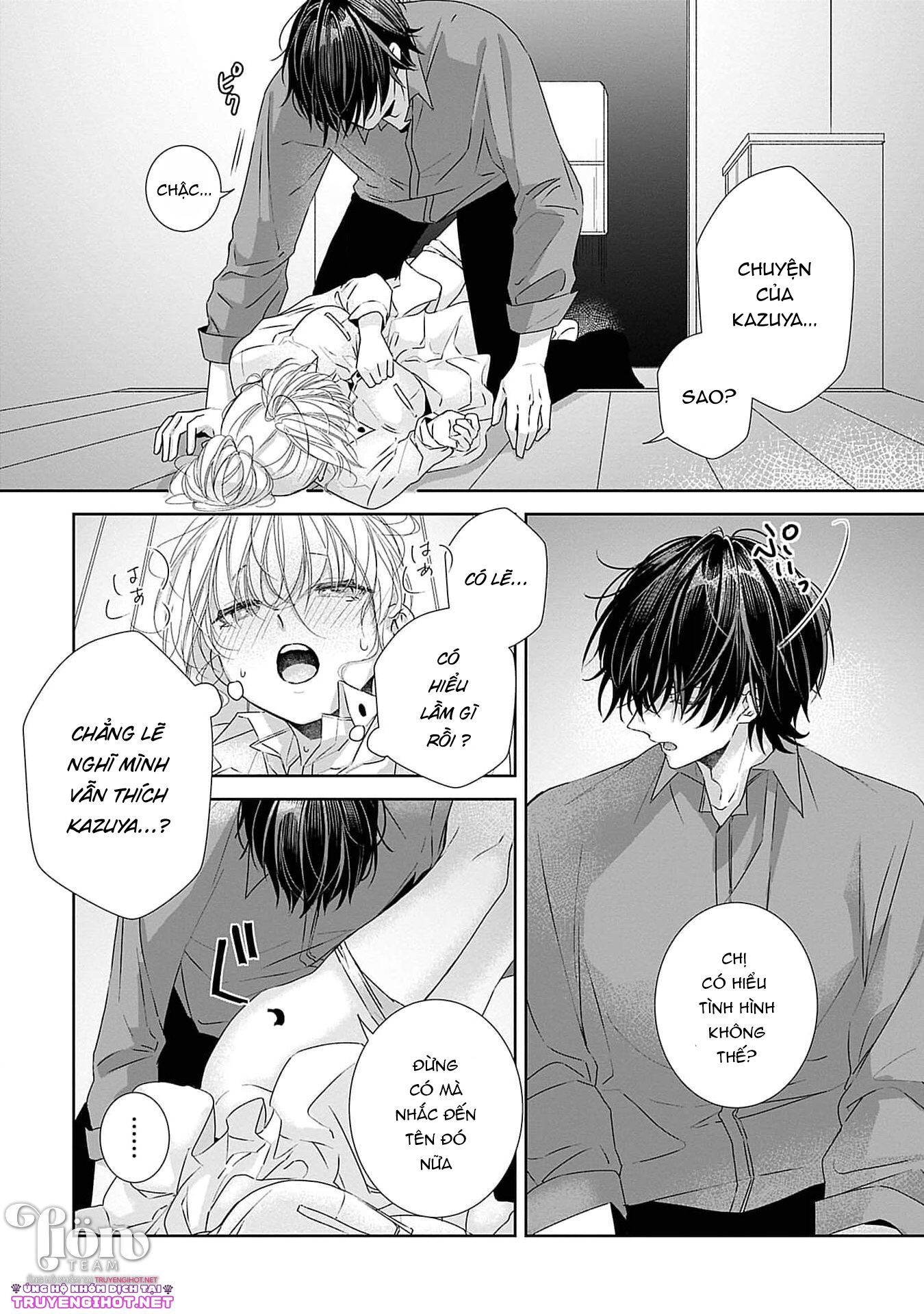 [18+] bị em trai nhà bên dụ dỗ rồi!!! chapter 9.1 12