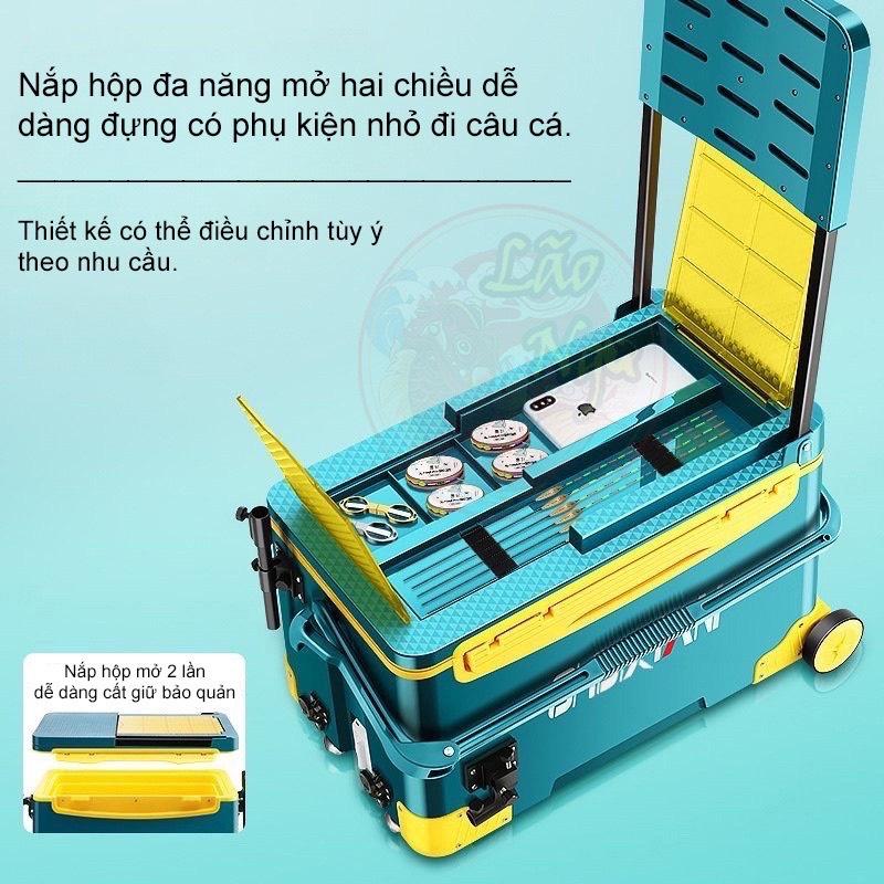 Thùng Câu Đài CHIXUAN Đa Năng Thể Tích 36L Cao Cấp giữ nhiệt cực tốt thách thức mọi địa hình khi đi câu