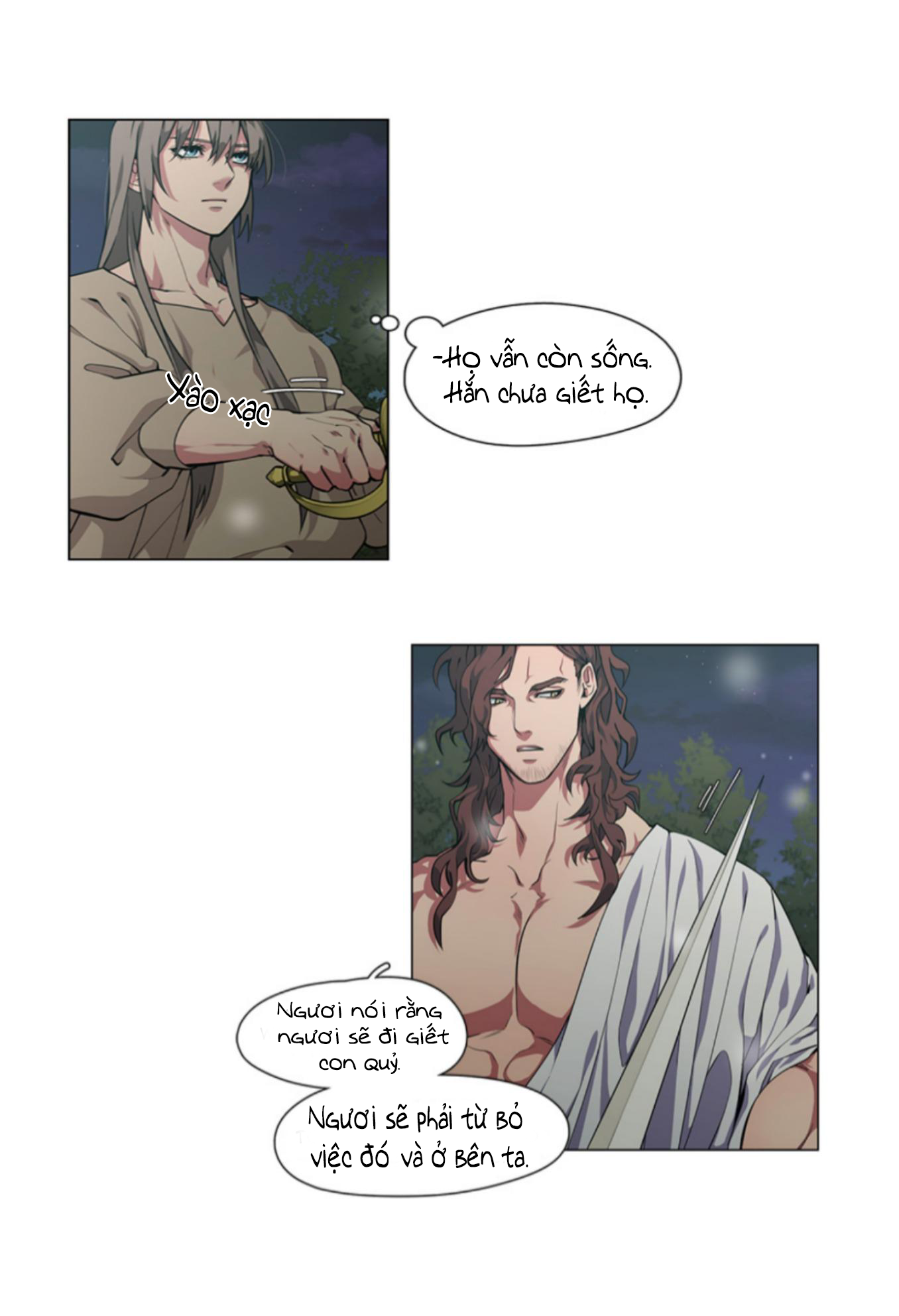 chiến binh và vị thần chapter 2 6