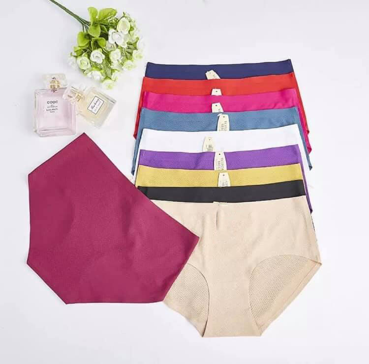 ComBo 10 Quần Lót Nữ Su Lỗ Thông Hơi Cao Cấp