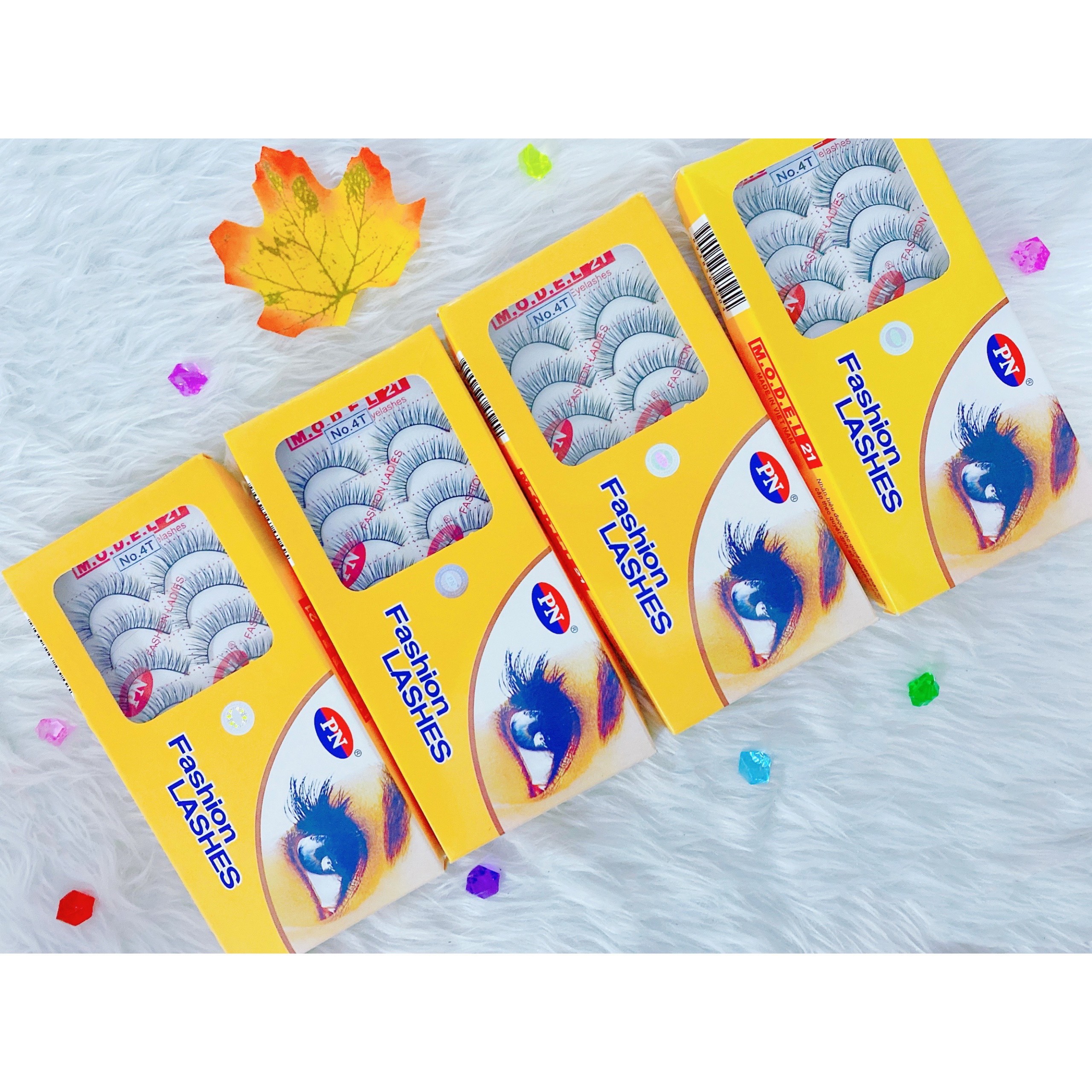 Lông Mi Giả Fashion Lashes Số 4T Hộp/10 Cặp Siêu Cong - SLL Nhắn Shop