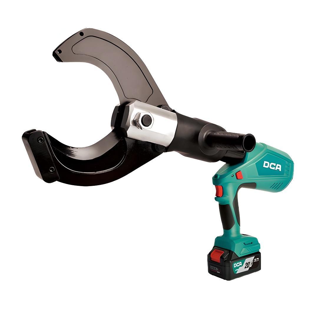 MÁY CẮT CÁP THỦY LỰC DÙNG PIN 20VMAX/4AH*2 SẠC 2A DCA ADYJ120Z - HÀNG CHÍNH HÃNG