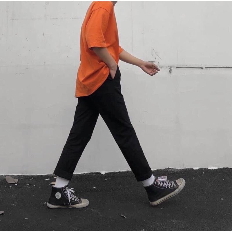 Quần baggy kaki SIB Clothing ống rộng nam nữ unisex SIB040