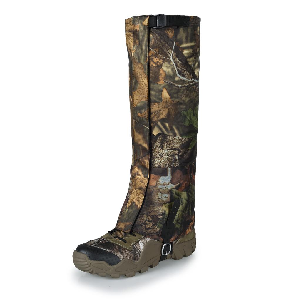 2pcs L Camo Outdoor Waterproof Snow Legging Gaiters Shoe Gaiters Boot Cover