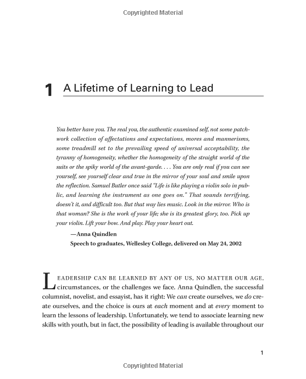 Learning To Lead: A Workbook On Becoming A Leader