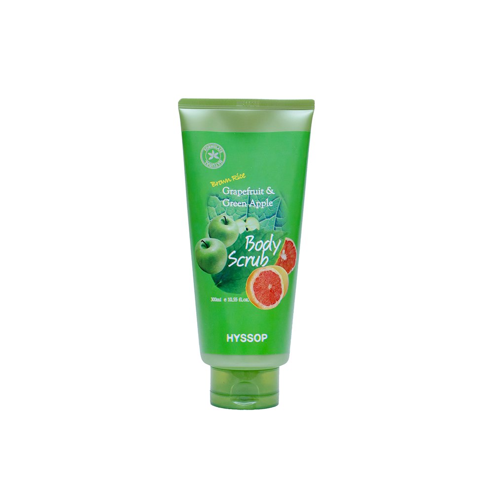 Sữa tẩy da chết toàn thân tinh chất gạo lứt &amp; trái cây Brown Rice &amp; Grapefruit &amp; Green apple Body Scrub