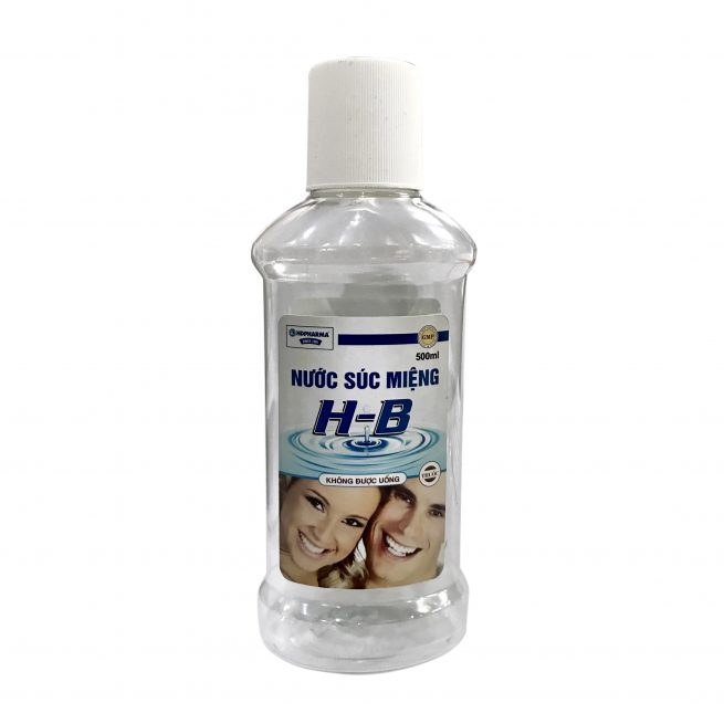 COMBO 2 CHAI NƯỚC SÚC MIỆNG H-B 500ML