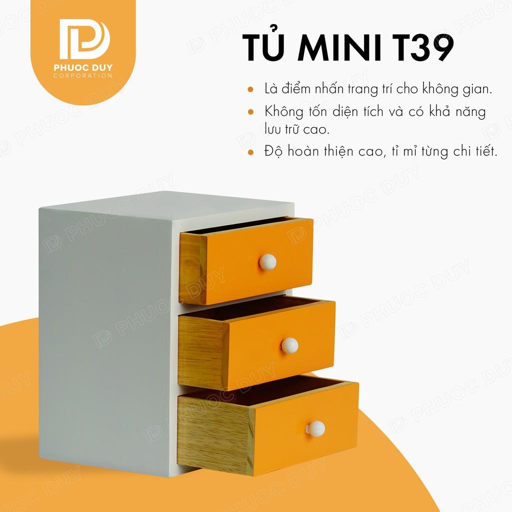 Tủ mini để bàn đa năng - Tủ nữ trang mỹ phẩm T39