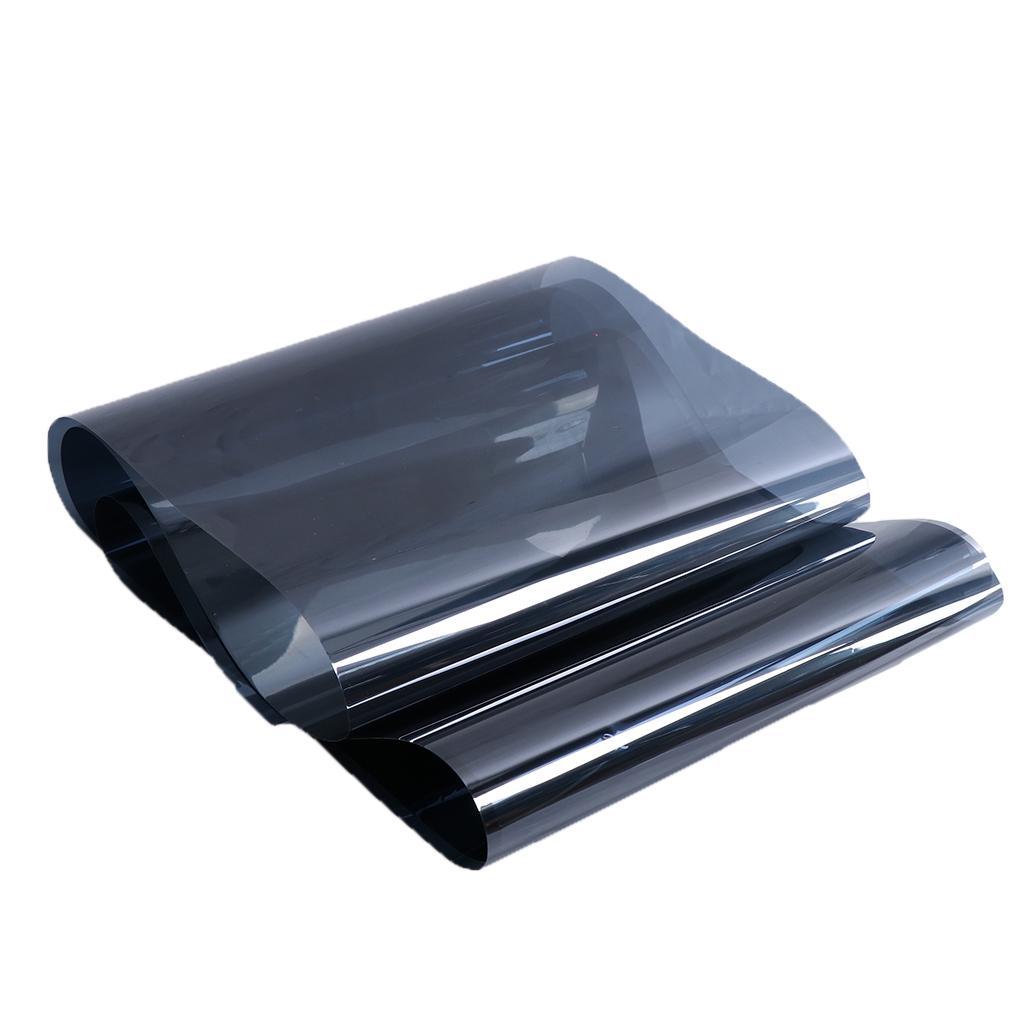 2 Pcs Heat Control Adhesive PET Building Window Film Blocking Film 200x30cm