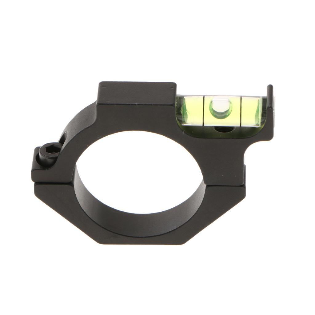 30mm 1.18Inch Aluminum Alloy Sight Fixture Tube Telescope Spirit Level Clamp