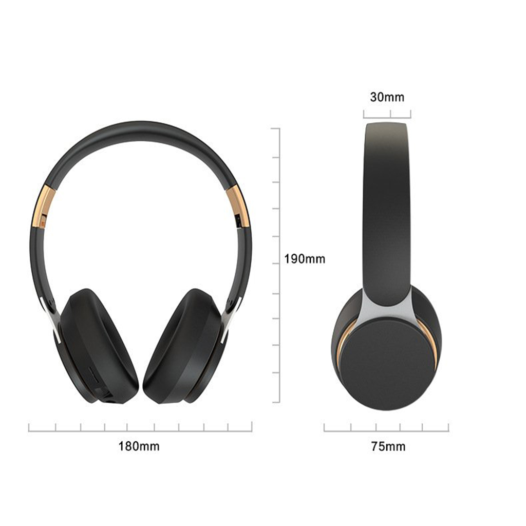 Tai Nghe Chụp Tai Smart Headphone T7 Tai Nghe Bluetooth Chụp Tai Có Mic Chơi Game Lắp Được Thẻ Nhớ Tương Thích Với Máy Tính Điện Thoại Có Thẻ Nhớ Pin Trâu Âm Bass Cực Chất - ML024