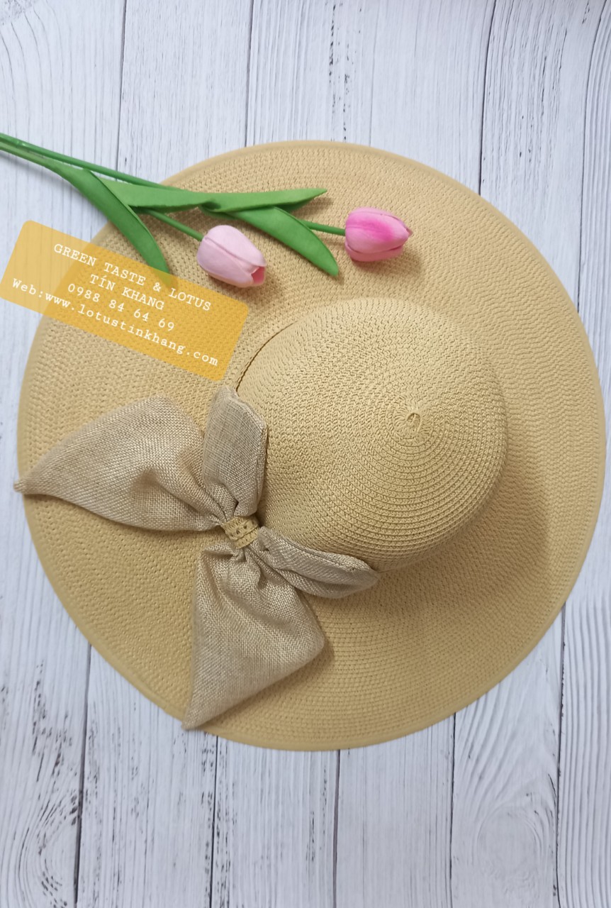 Nón Cói, Mũ Cói Đi Biển, Mũ Rộng Vành-Thủ Công Mỹ Nghệ Cao Cấp, Chuẩn Đẹp