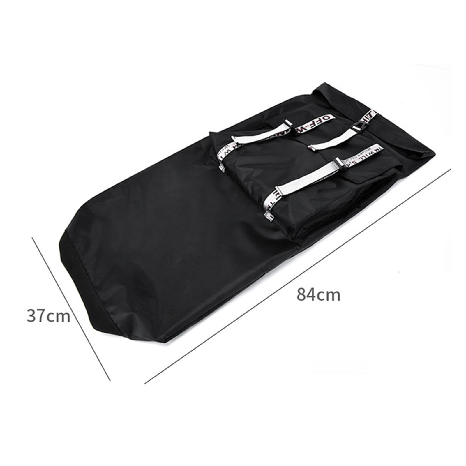 Oxford Skateboard Bag, Adjustable Shoulder Straps Folding Storage Surfboard Carrier Universal Skateboard Backpack for Skateboard Women Men
