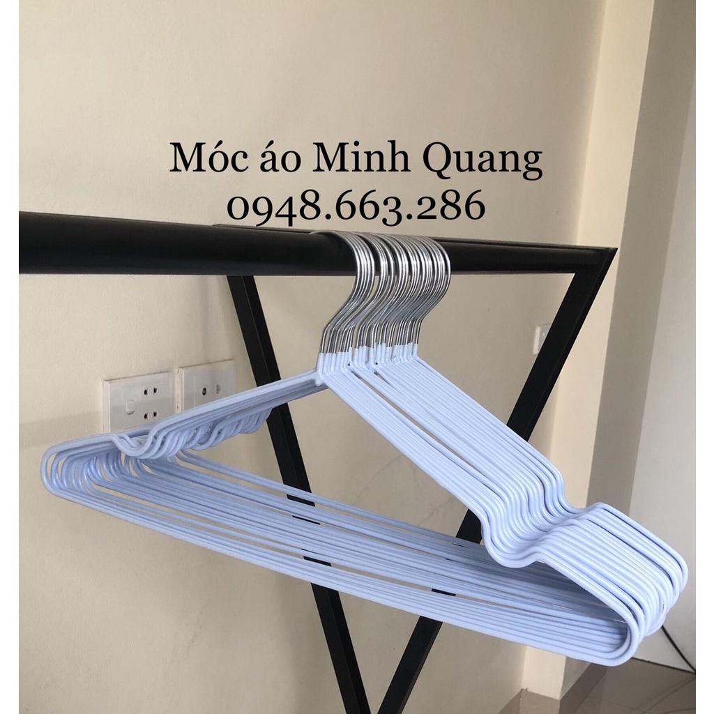 móc treo quần áo-mắc nhôm bọc nhựa-cho gia đình-cá nhân-shop thời trang