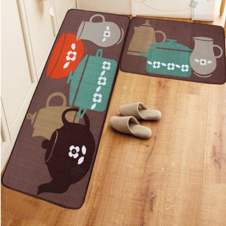 Combo 2 thảm nhà bếp nhiều hình