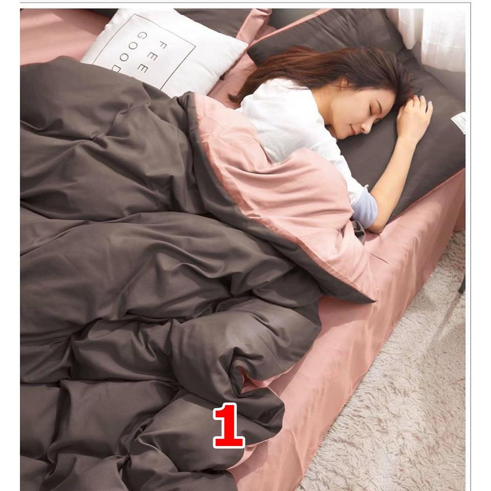 Bộ chăn ga 4 món cotton Tici nhập khẩu đủ size nhiều mẫu TC23