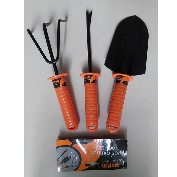 Bộ 3 Dụng Cụ Làm Vườn cán nhựa cao cấp LV95