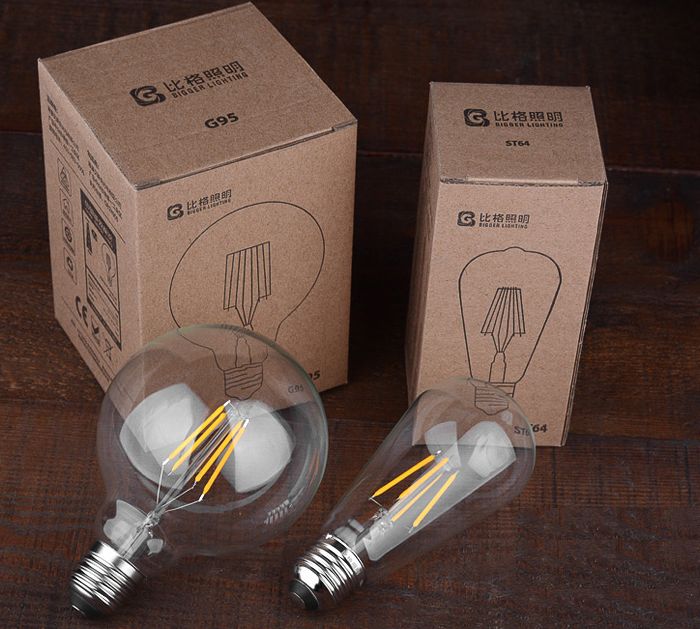 Bóng đèn Led Edison ST64 6W đui E27