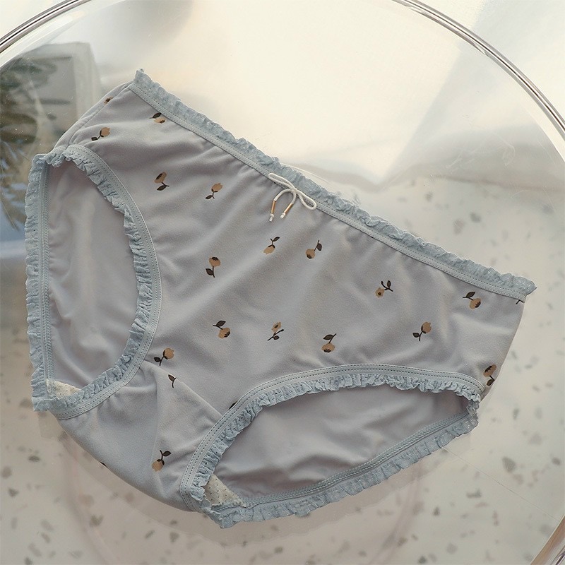 Quần lót nữ su cao cấp dễ thương Freesize - Kiểu Hoa nhí