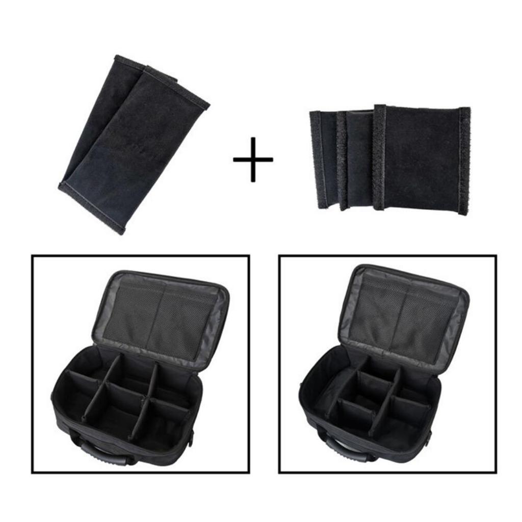 Fishing Reel Storage Bag Large Lure Line Hook Gear Box Tackle Case Holdall Black