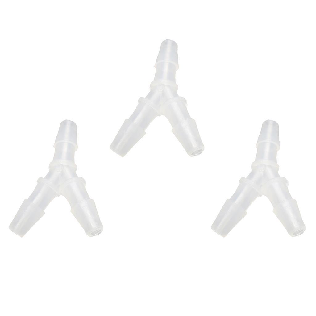 Pack of 3 T-piece Hose Connection with The Same Diameter Y Shape