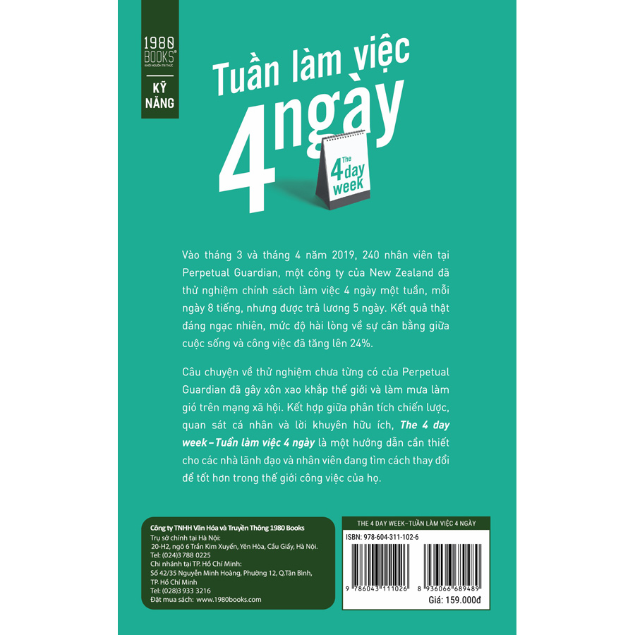 Hình ảnh The 4 Day Week - Tuần Làm Việc 4 Ngày