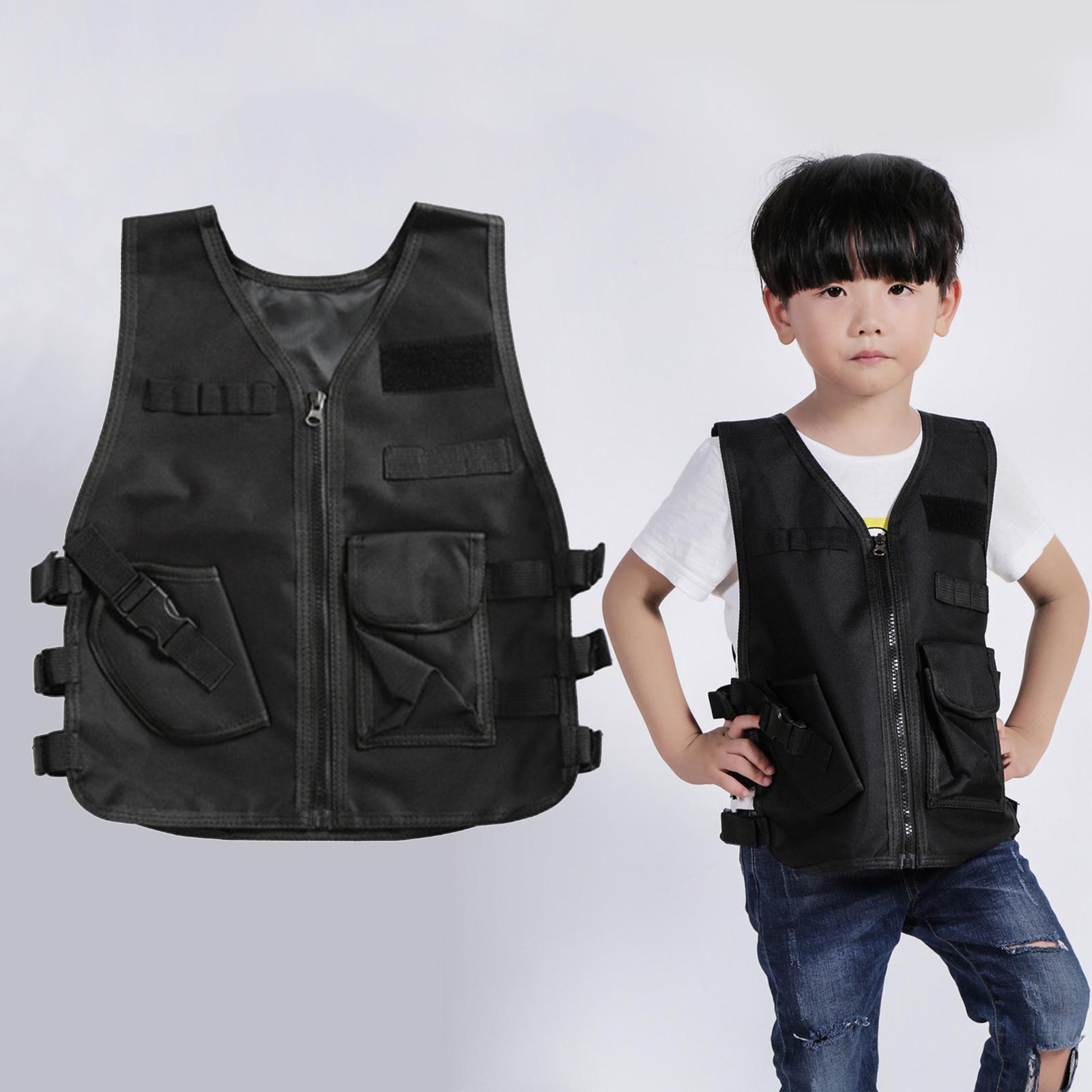 Kid's  Training Waistcoat Assault Gear Plate Carrier