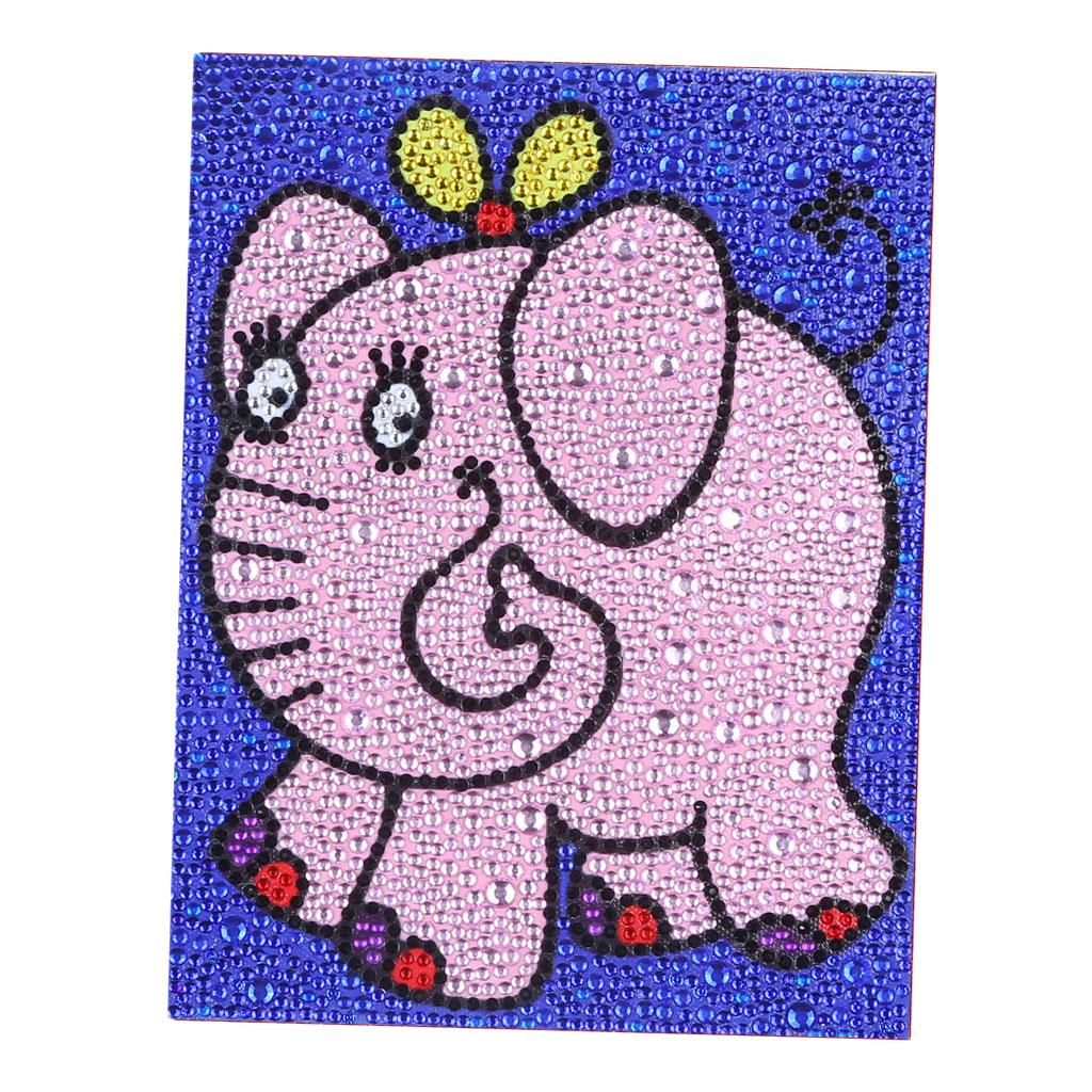 Full Drill Diamond Painting Kits for Kids and Beginners DIY Paint by Numbers Handmade Mosaic Phone Sticker Arts and Crafts