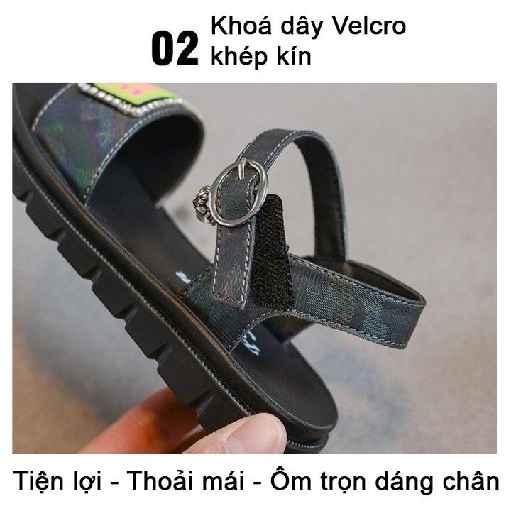 Dép quai hậu cho bé gái phong cách Hàn Quốc