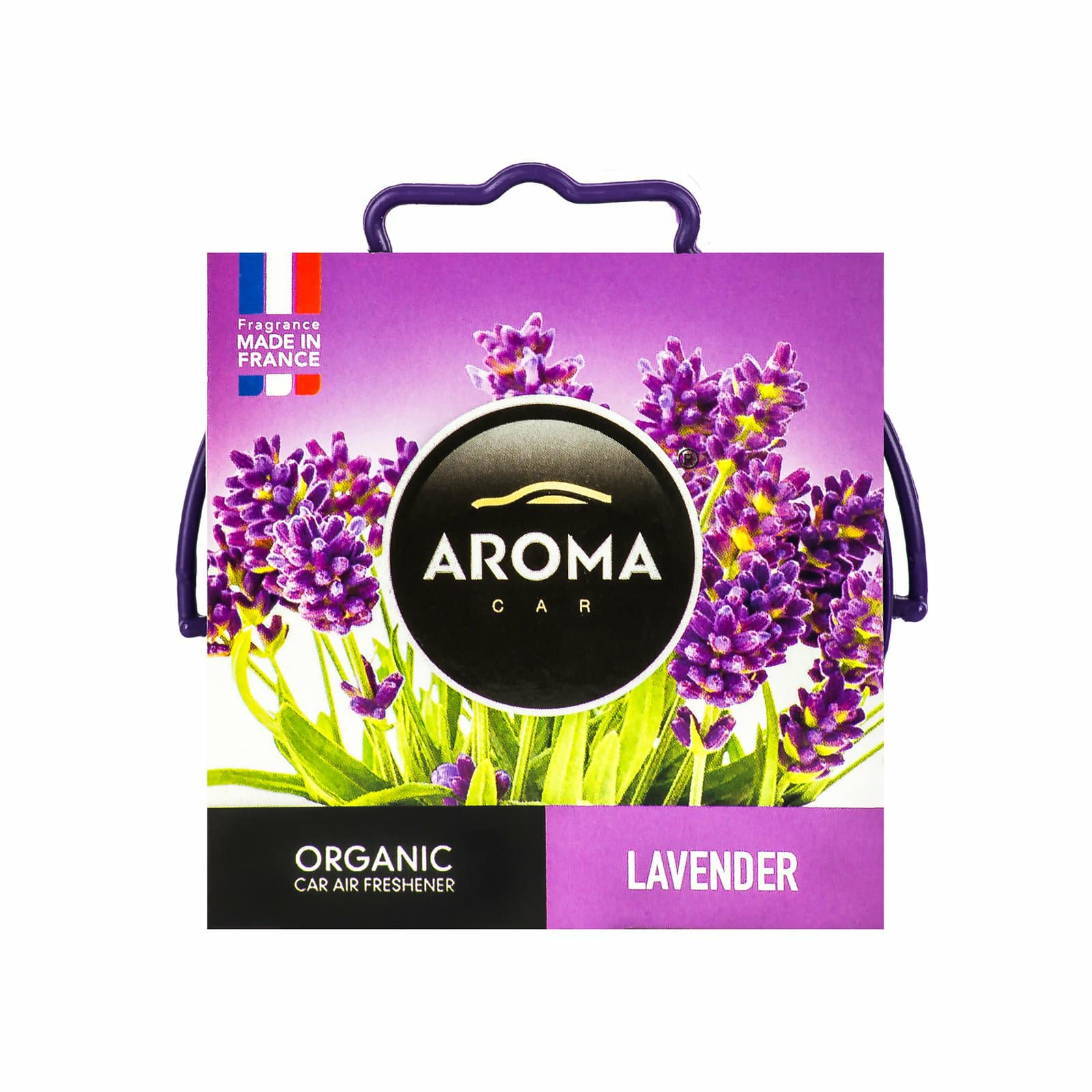 Sáp thơm nước hoa Aroma Car Organic 40g Lavender (Hoa oải hương)