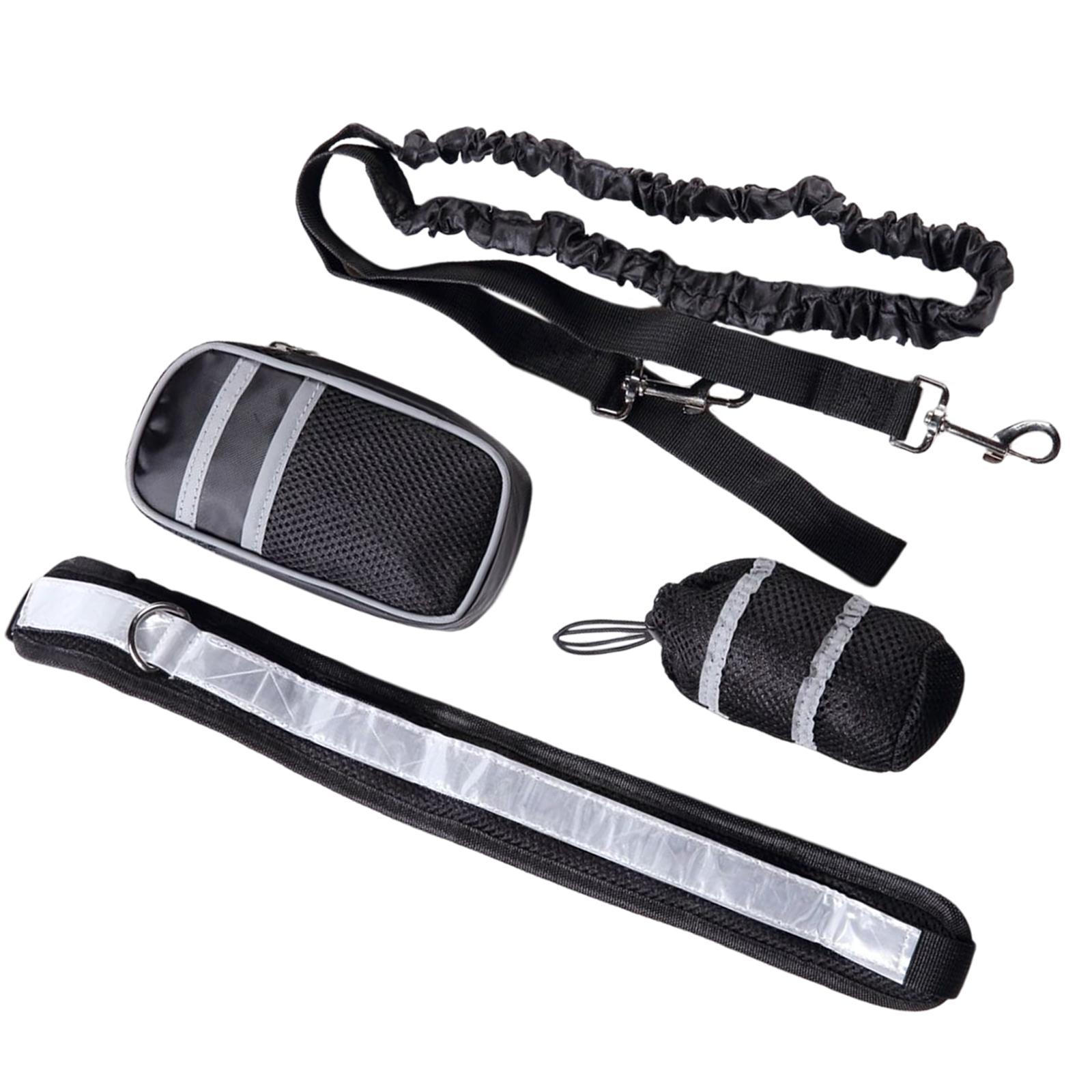 Running Dog Leash Hands Free Reflective Reflective Dog Traction Rope