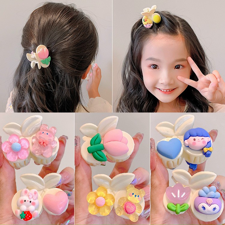 Kẹp tóc gấp Cherry Charm xinh xắn