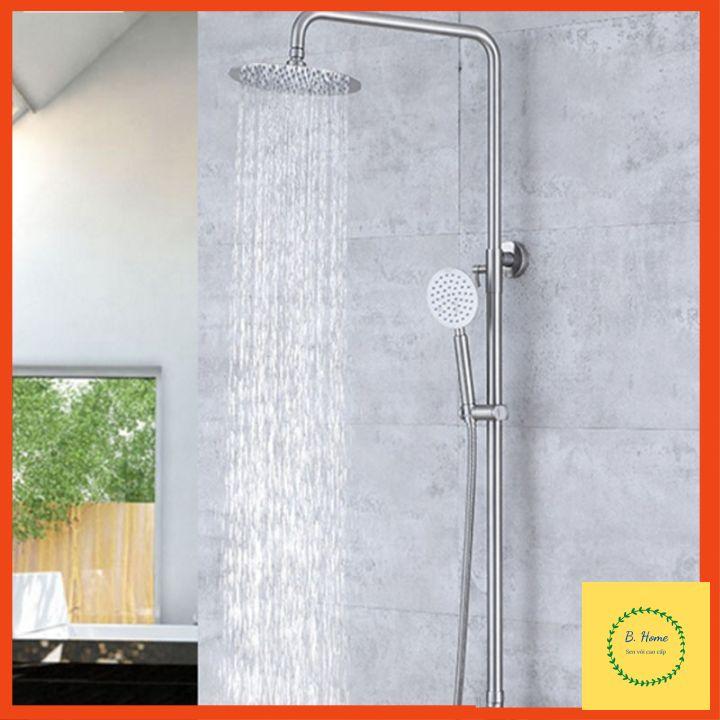 Sen cây tắm đứng Inox 304 bóng