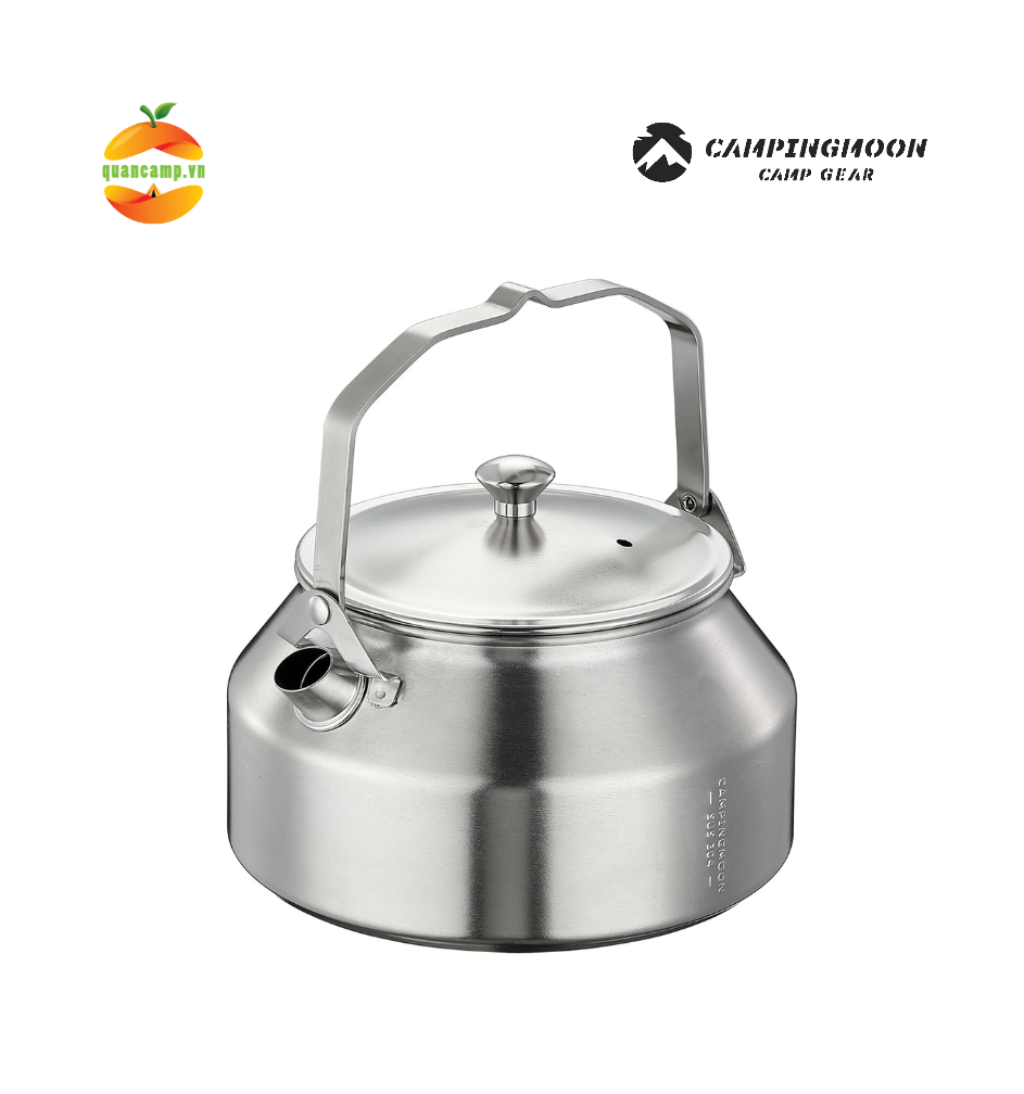 Ấm đun nước bằng thép không gỉ Campingmoon SW-1 (1 lít)