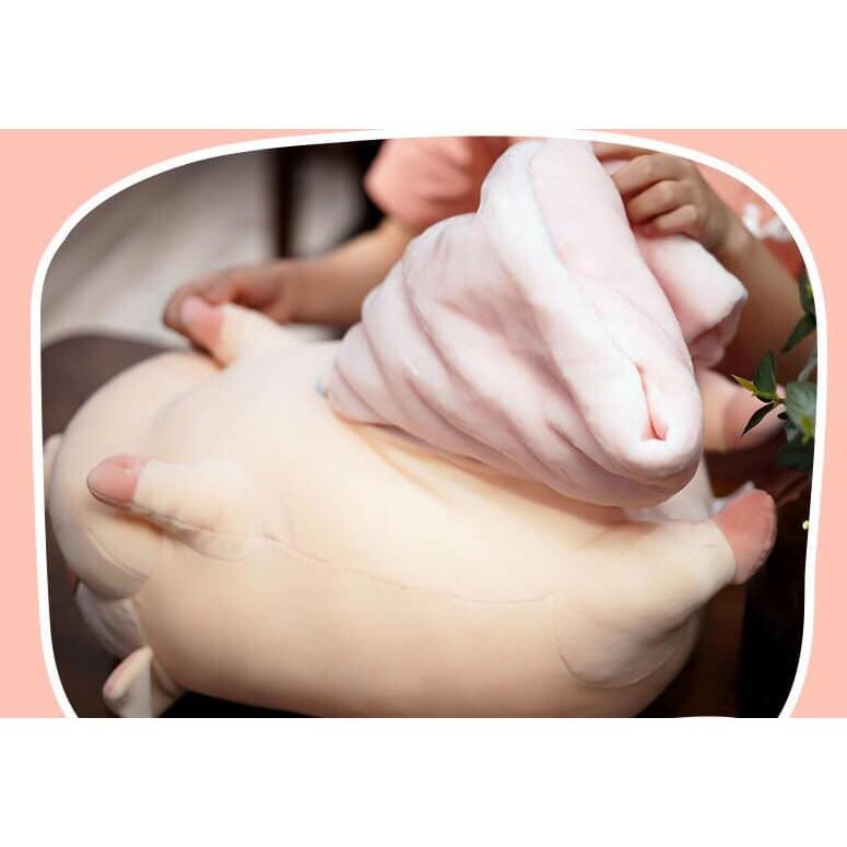 Chăn gối 2in1 hình heo
