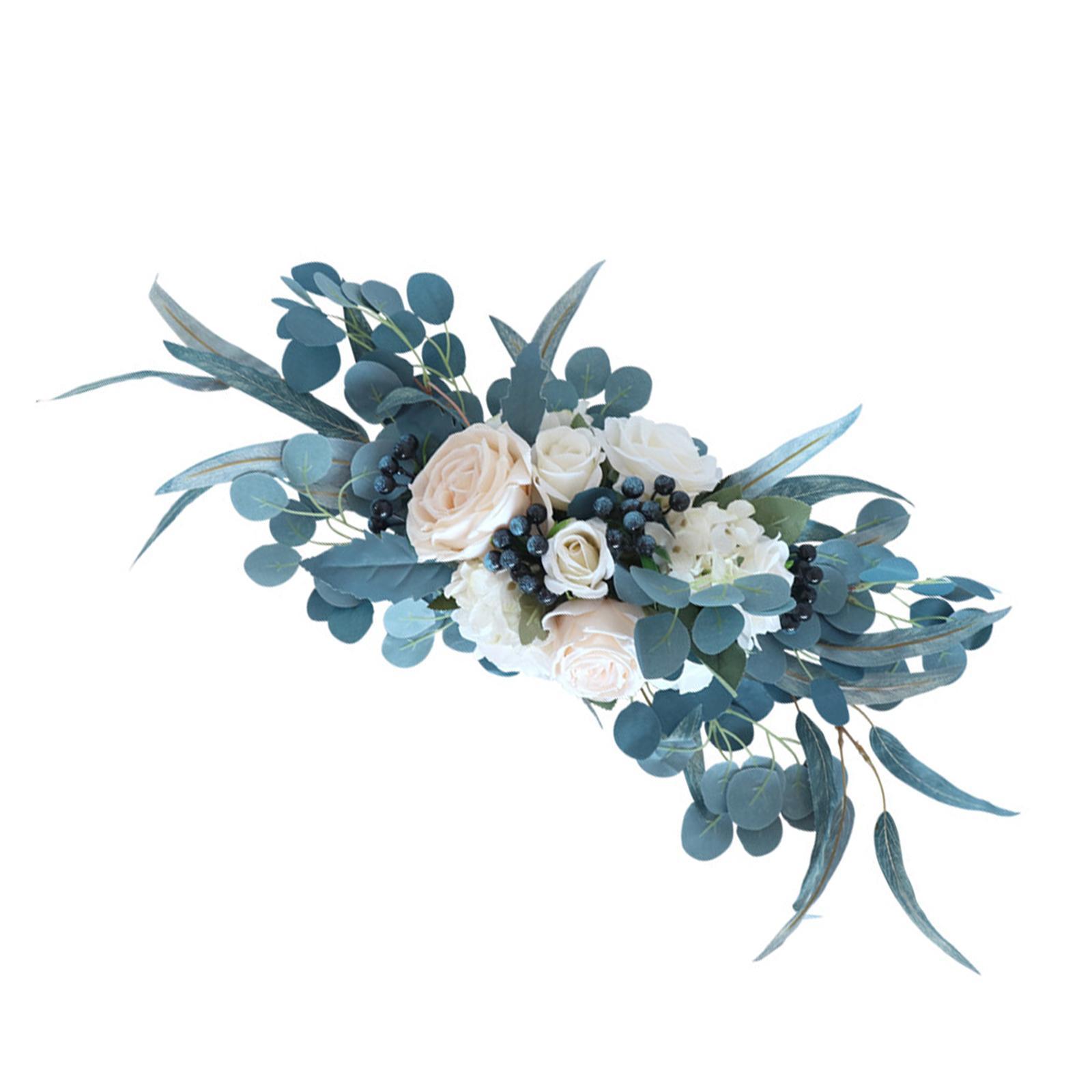 Artificial Wedding Arch Flowers ,Flower Arrangement Floral Swags for DIY Wedding Backdrop