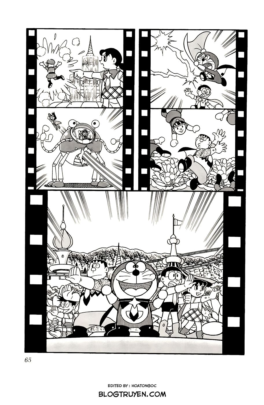 doraemon - nobita và những hiệp sĩ không gian chapter 3 12