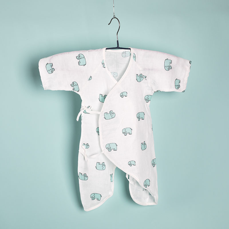 Bộ Body Vải Xô Cho Bé, Áo Liền Quần Vải Xô - Tặng Decal Đo Chiều Cao
