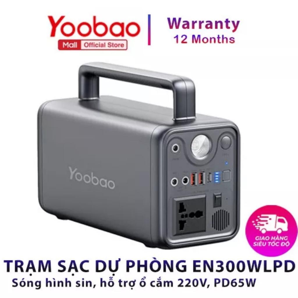 TP HCM Trạm sạc dự phòng Yoobao EN300WLPD dụng lượng siêu khủng 72000mAh / 300WL / sạc nhanh PD 65W