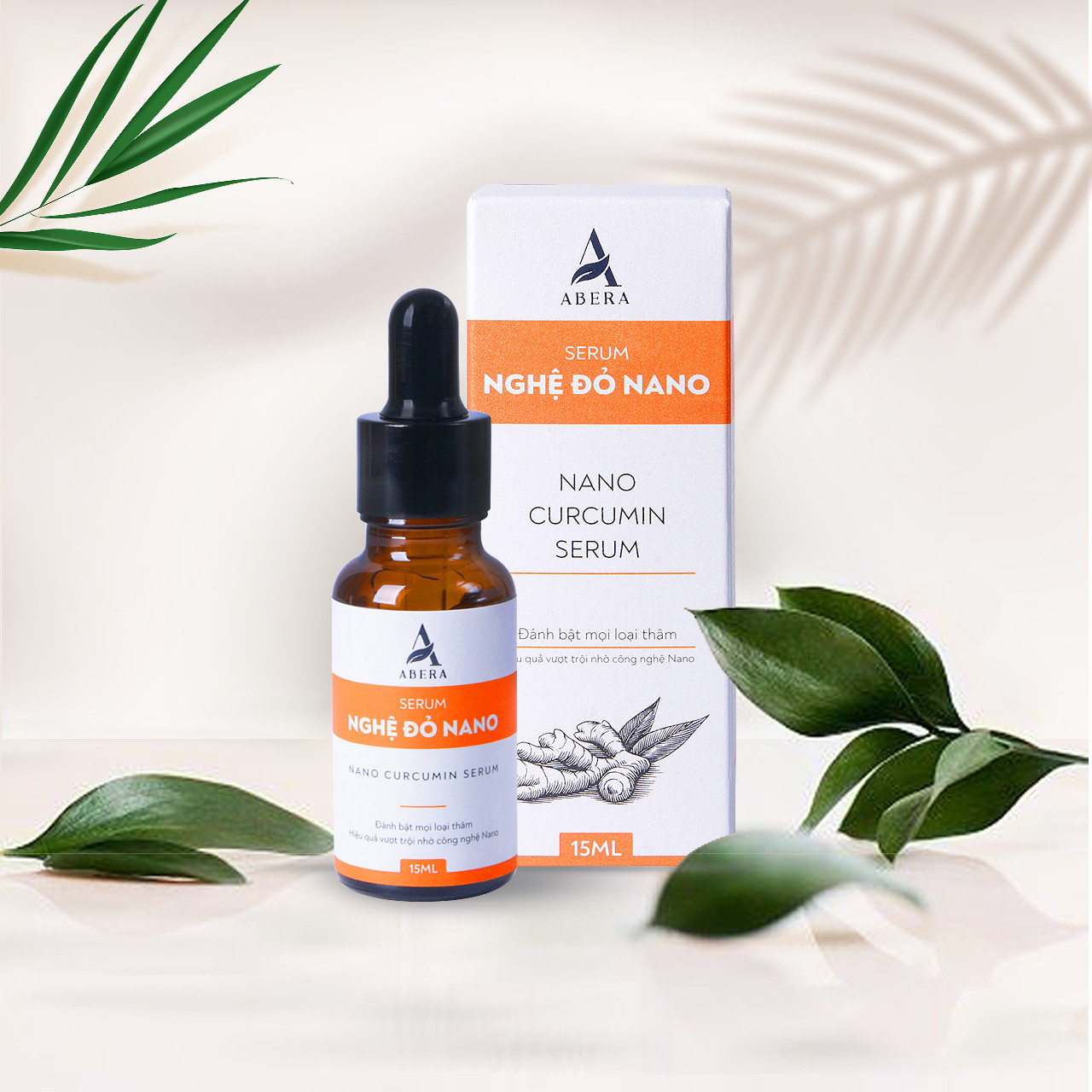 Serum Nghệ Đỏ Nano ABERA - Đánh bật mọi loại thâm