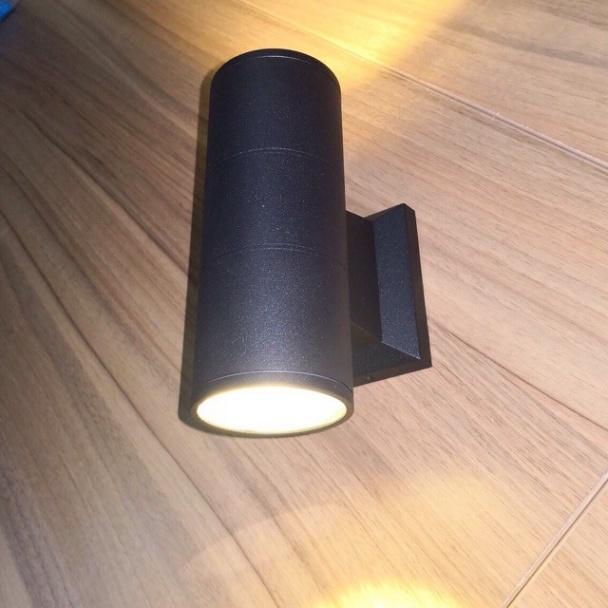 Đèn tường ngoài thiên nhiên kèm bóng đèn, đèn rọi 2 đầu, đèn rọi điểm, đèn LED chiếu sáng trang trí, đèn gắn tường, đèn