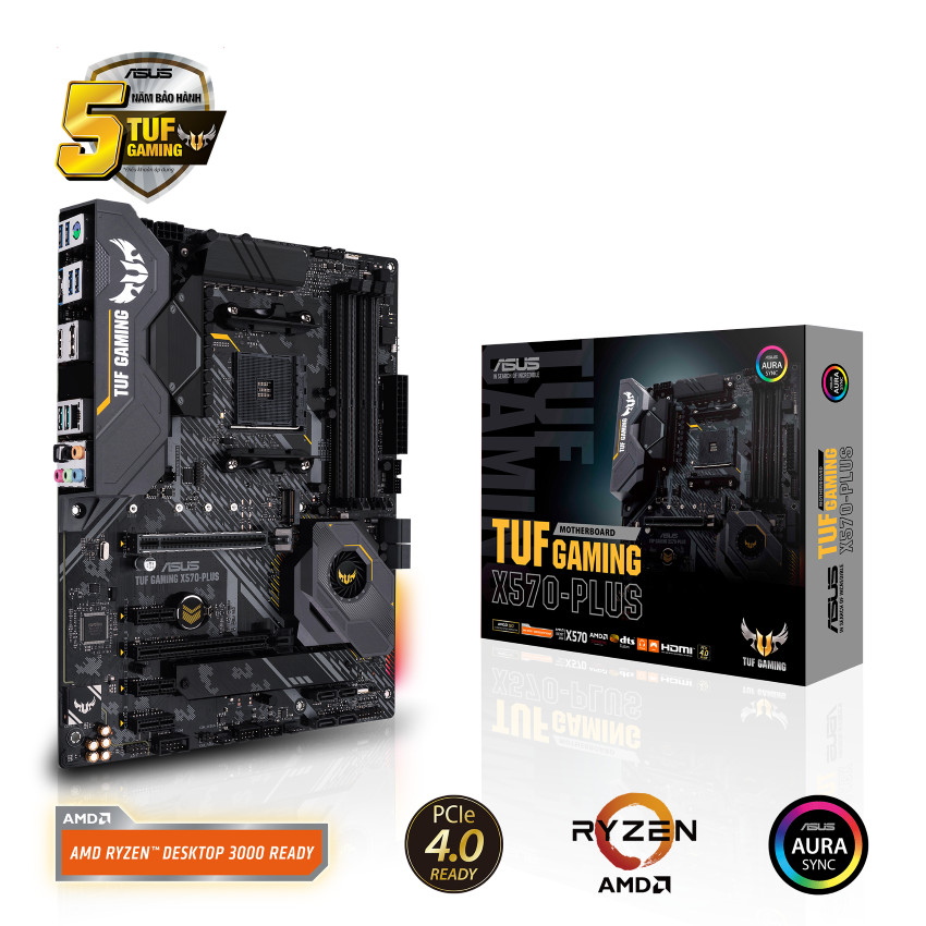 Bo Mạch Chủ Mainboard ASUS TUF GAMING X570-PLUS - Hàng Chính Hãng